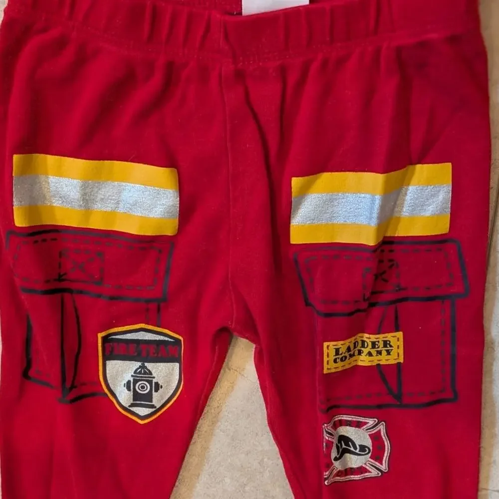 Firefighter kids Pajamas PJs size 5t